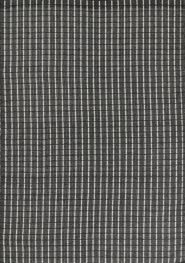 Momeni Novogratz Malmo MLO-2 Hand Woven Contemporary Geometric Indoor/Outdoor Area Rug Black 9' x 12' MALMOMLO-2BLK90C0