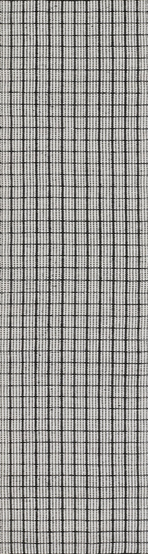 Momeni Novogratz Malmo MLO-2 Hand Woven Contemporary Geometric Indoor/Outdoor Area Rug Black 9' x 12' MALMOMLO-2BLK90C0