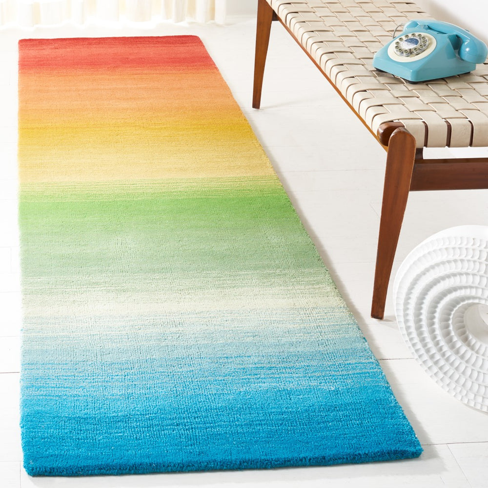 Safavieh Manhattan 175 Hand Loomed Wool and Cotton with Latex Rug MAN175M-8