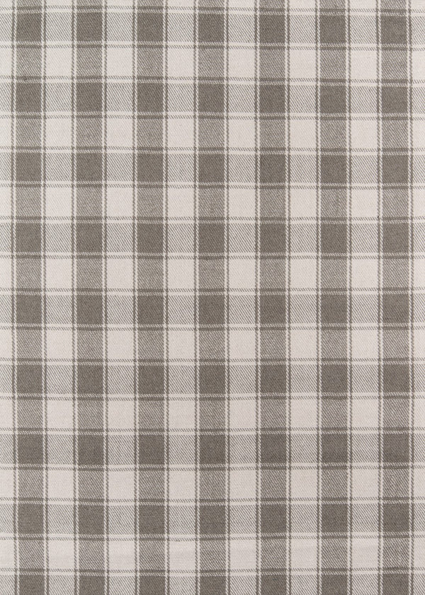 Momeni Erin Gates Marlborough MLB-1 Hand Woven Modern Plaid Indoor Area Rug Grey 8' x 10' MARLBMLB-1GRY80A0