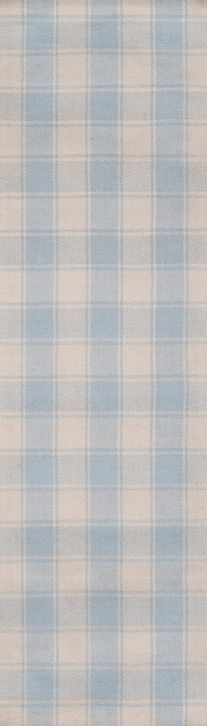 Momeni Erin Gates Marlborough MLB-1 Hand Woven Modern Plaid Indoor Area Rug Light Blue 8' x 10' MARLBMLB-1LBL80A0