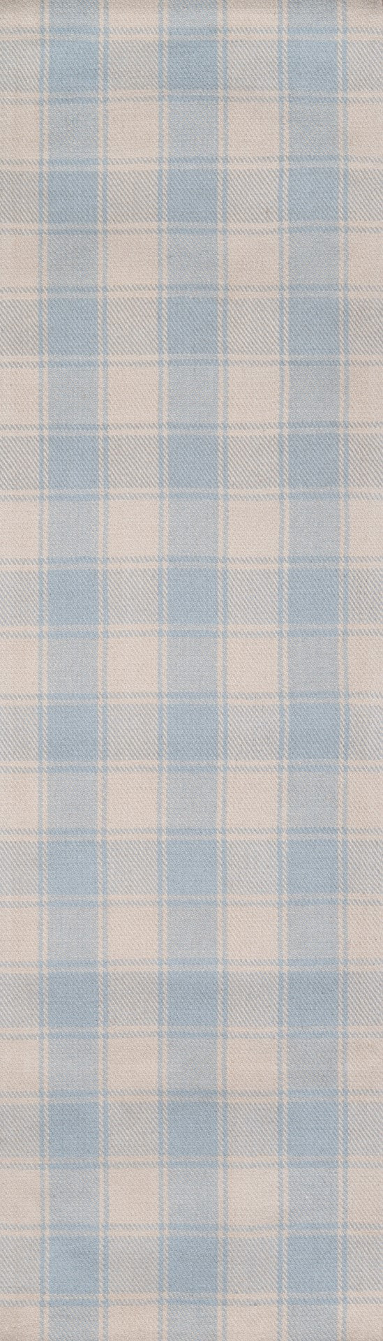 Momeni Erin Gates Marlborough MLB-1 Hand Woven Modern Plaid Indoor Area Rug Light Blue 8' x 10' MARLBMLB-1LBL80A0
