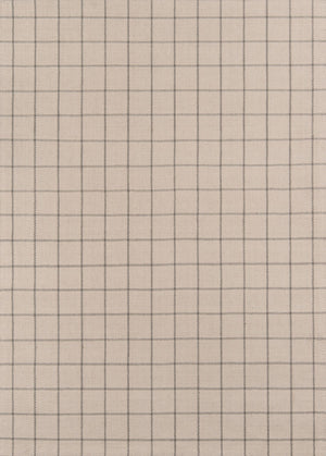 Momeni Erin Gates Marlborough MLB-2 Hand Woven Modern Plaid Indoor Area Rug Ivory 8' x 10' MARLBMLB-2IVY80A0