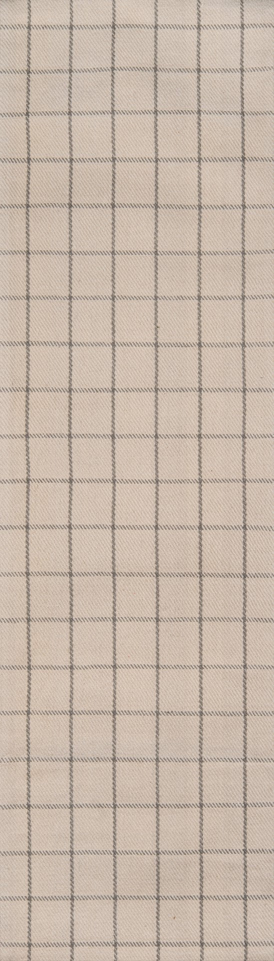 Momeni Erin Gates Marlborough MLB-2 Hand Woven Modern Plaid Indoor Area Rug Ivory 8' x 10' MARLBMLB-2IVY80A0