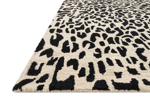 Loloi Masai MAS-02 100% Wool Hooked Contemporary Rug MASAMAS-02BLIV93D0