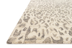 Loloi Masai MAS-02 100% Wool Hooked Contemporary Rug MASAMAS-02GYIV93D0