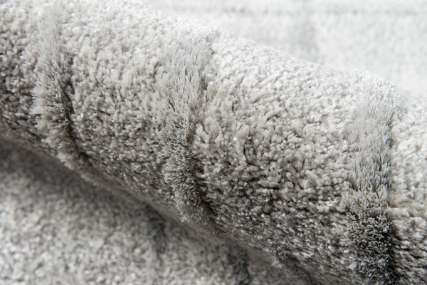 Momeni Matrix MTX-1 Machine Made Modern Abstract Indoor Area Rug Grey 9'10" x 12'10" MATRXMTX-1GRY9ACA