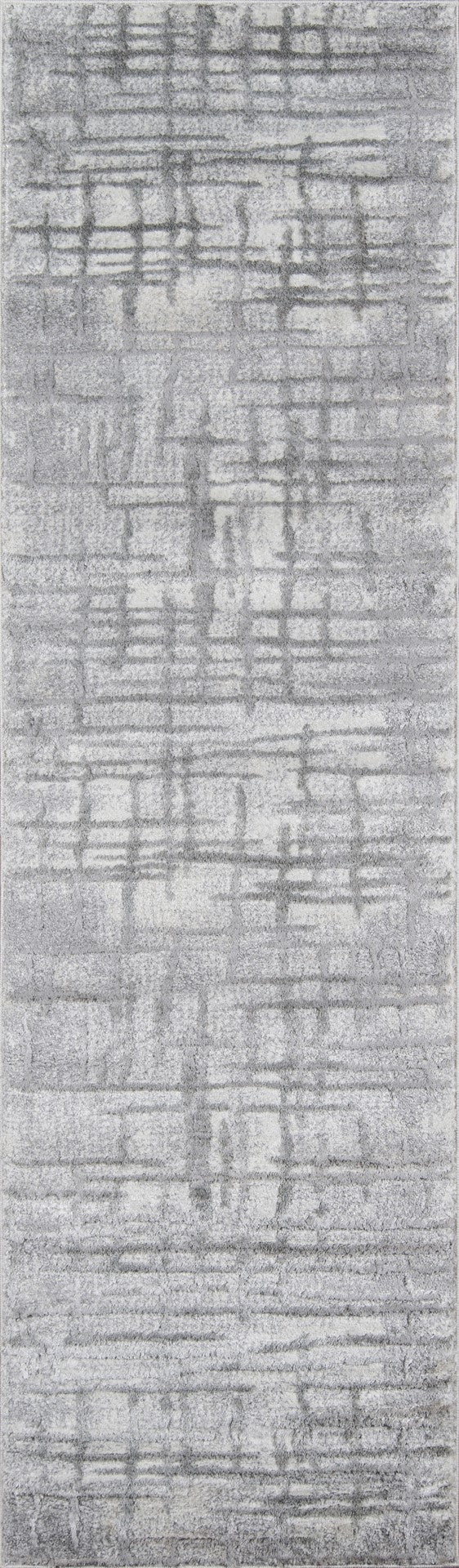 Momeni Matrix MTX-1 Machine Made Modern Abstract Indoor Area Rug Grey 9'10" x 12'10" MATRXMTX-1GRY9ACA