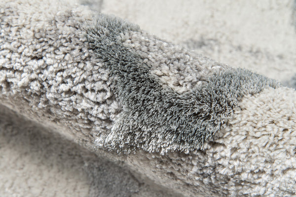 Momeni Matrix MTX-2 Machine Made Modern Abstract Indoor Area Rug Grey 9'10" x 12'10" MATRXMTX-2GRY9ACA