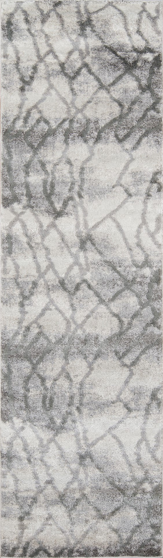 Momeni Matrix MTX-2 Machine Made Modern Abstract Indoor Area Rug Grey 9'10" x 12'10" MATRXMTX-2GRY9ACA