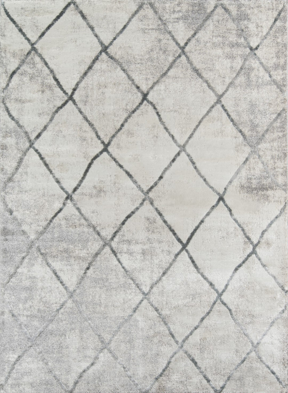 Momeni Matrix MTX-3 Machine Made Modern Geometric Indoor Area Rug Grey 9'10" x 12'10" MATRXMTX-3GRY9ACA