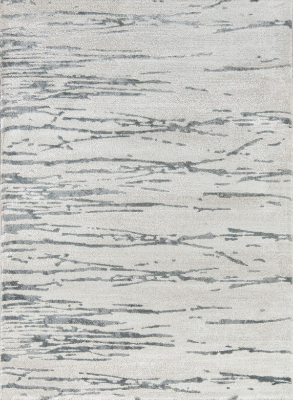 Momeni Matrix MTX-5 Machine Made Modern Abstract Indoor Area Rug Grey 9'10" x 12'10" MATRXMTX-5GRY9ACA