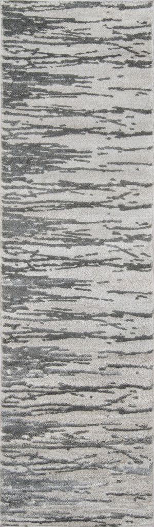 Momeni Matrix MTX-5 Machine Made Modern Abstract Indoor Area Rug Grey 9'10" x 12'10" MATRXMTX-5GRY9ACA