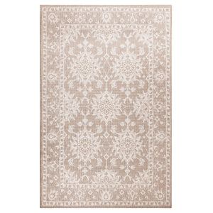 Trans-Ocean Liora Manne Malibu Kashan Casual Indoor/Outdoor Power Loomed 88% Polypropylene/12% Polyester Rug Neutral 7'10" x 9'10"
