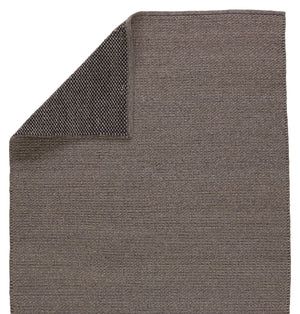 Jaipur Living Ryker Indoor/ Outdoor Solid Brown/ Gray Area Rug (10'X14')