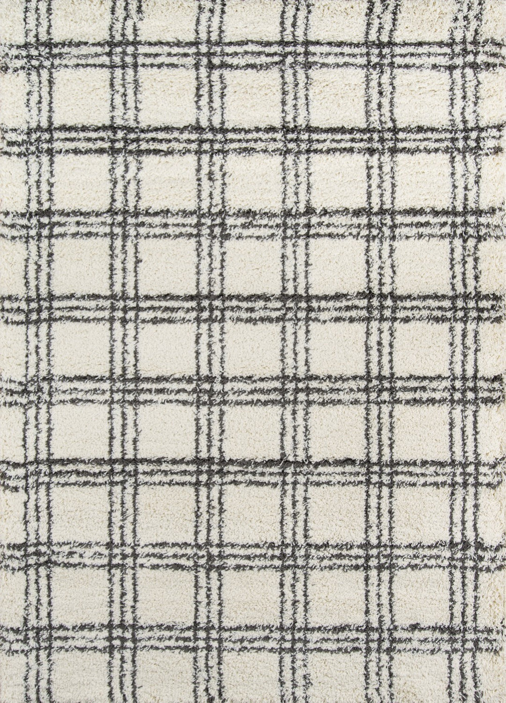 Momeni Maya MAY-4 Machine Made Contemporary Geometric Indoor Area Rug Ivory 9'3" x 12'6" MAYA0MAY-4IVY93C6