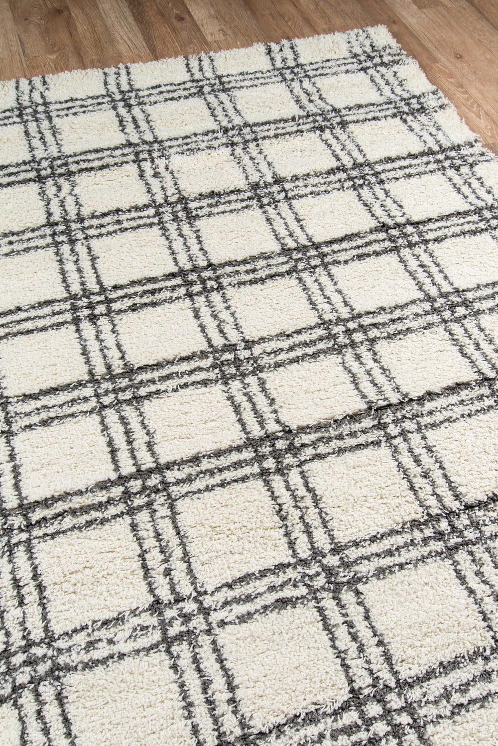 Momeni Maya MAY-4 Machine Made Contemporary Geometric Indoor Area Rug Ivory 9'3" x 12'6" MAYA0MAY-4IVY93C6