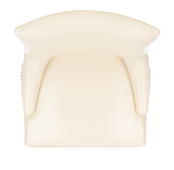 Safavieh Lotus 19''H Kd Side Chair (Set Of 2) Silver Nail Heads MCR4700B-SET2