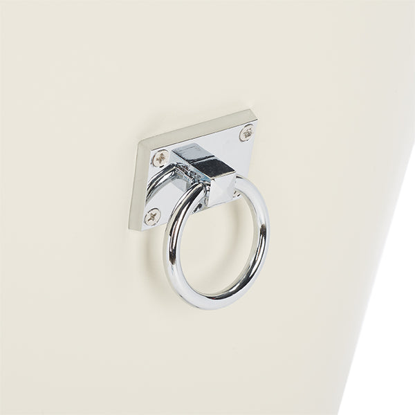 Safavieh Harlow 19''H Tufted Ring Chair (Set Of 2) Silver Nail Heads  MCR4716B-SET2