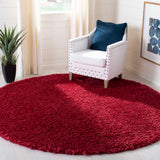 Safavieh Madrid Shag 256 Power Loomed Polyester Shag Rug MDG256Q-8SQ