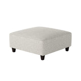 Fusion 109-C Transitional Cocktail Ottoman 109-C Chit Chat Domino 38" Square Cocktail Ottoman