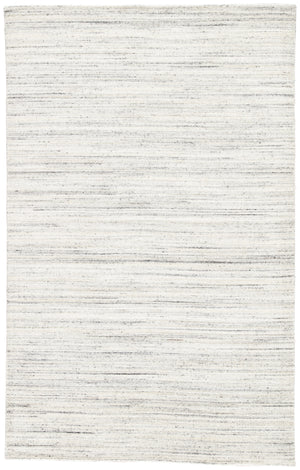 Jaipur Living Vassa Handmade Solids & Heathers White/ Gray Area Rug (9'X13')