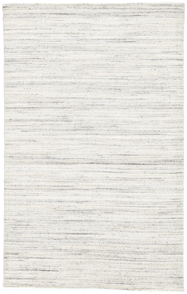 Jaipur Living Vassa Handmade Solids & Heathers White/ Gray Area Rug (12'X15')