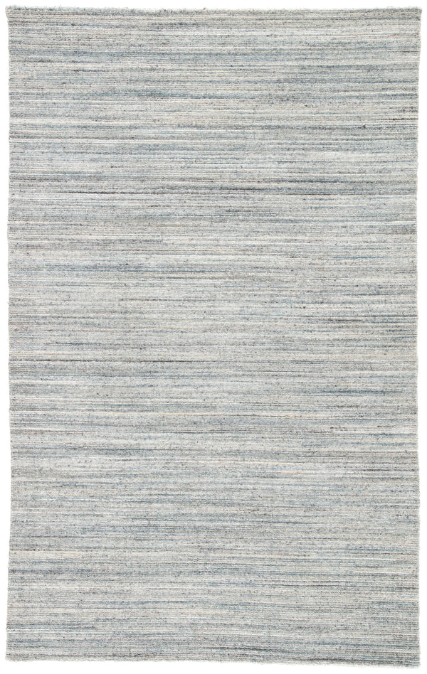 Jaipur Living Vassa Handmade Solids & Heathers Blue/ Gray Area Rug (12'X15')