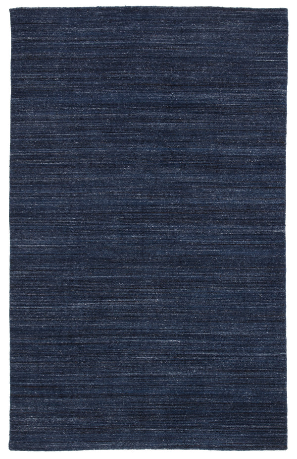 Jaipur Living Vassa Handmade Solid Dark Blue Area Rug (9'X13')
