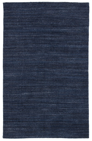 Jaipur Living Vassa Handmade Solid Dark Blue Area Rug (9'X13')