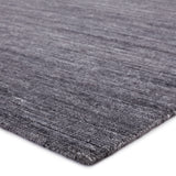 Jaipur Living Evenin Handmade Solid Dark Blue/ Gray Area Rug (9'X13')