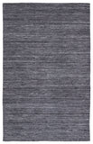 Jaipur Living Evenin Handmade Solid Dark Blue/ Gray Area Rug (9'X13')