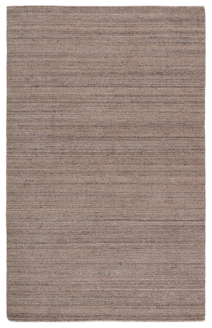 Jaipur Living Evenin Handmade Solid Brown/ Tan Area Rug (9'X13')