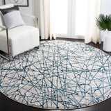 Safavieh Meadow 324 Power Loomed 75% Polypropylene/25% Polyester Contemporary Rug MDW324B-6