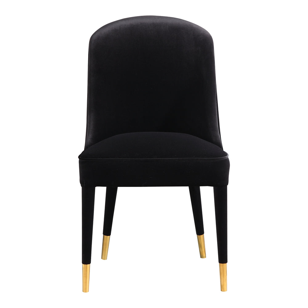 Moe's Home Liberty Dining Chair Black-M2