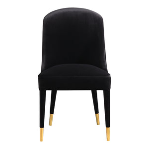 Moe's Home Liberty Dining Chair Black-M2