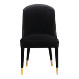 Moe's Home Liberty Dining Chair Black-M2