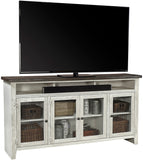 Aspenhome Eastport Farmhouse 74" Highboy Console with 4 Doors ME1255-MBL