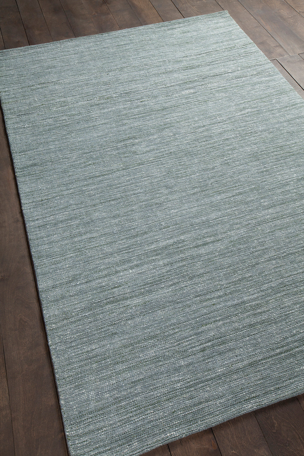 Chandra Rugs Medona 75% Wool + 25% Polyester Hand-Woven Contemporary Rug Grey/Green 9' x 13'