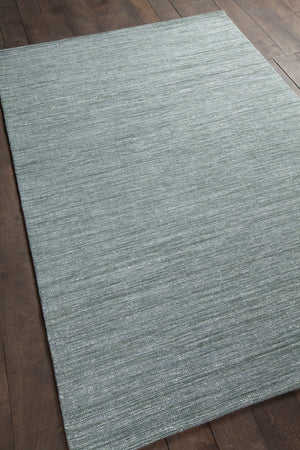 Chandra Rugs Medona 75% Wool + 25% Polyester Hand-Woven Contemporary Rug Grey/Green 9' x 13'