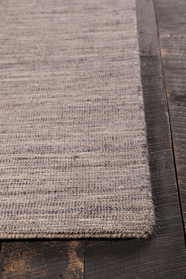 Chandra Rugs Medona 75% Wool + 25% Polyester Hand-Woven Contemporary Rug Sand/Blue/Brown 9' x 13'