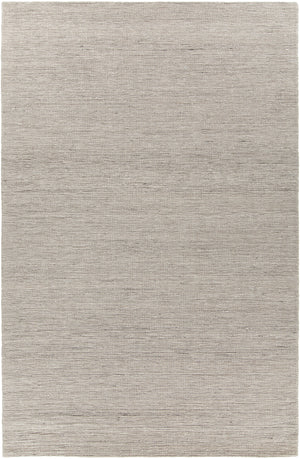 Chandra Rugs Medona 75% Wool + 25% Polyester Hand-Woven Contemporary Rug Sand/Silver 9' x 13'
