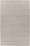 Chandra Rugs Medona 75% Wool + 25% Polyester Hand-Woven Contemporary Rug Sand/Silver 9' x 13'