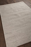 Chandra Rugs Medona 75% Wool + 25% Polyester Hand-Woven Contemporary Rug Sand/Silver 9' x 13'