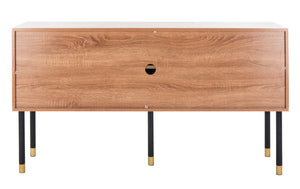 Oakley Media Stand in Natural / White