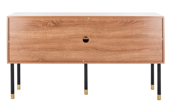 Oakley Media Stand in Natural / White