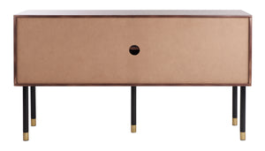 Oakley Media Stand in Walnut / White