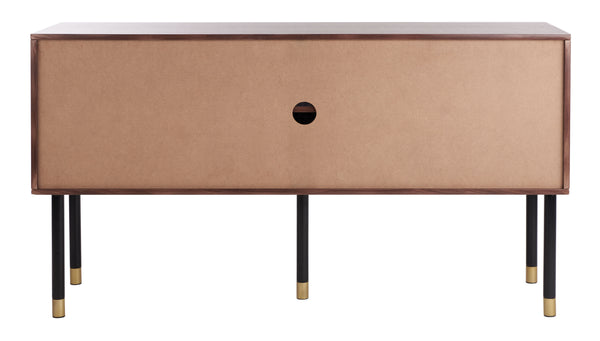 Oakley Media Stand in Walnut / White