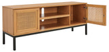 Safavieh Zadie 1 Shelf Rattan Media Stand MED5009C