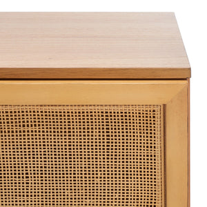 Safavieh Zadie 2 Shelf Rattan Sideboard MED5010C